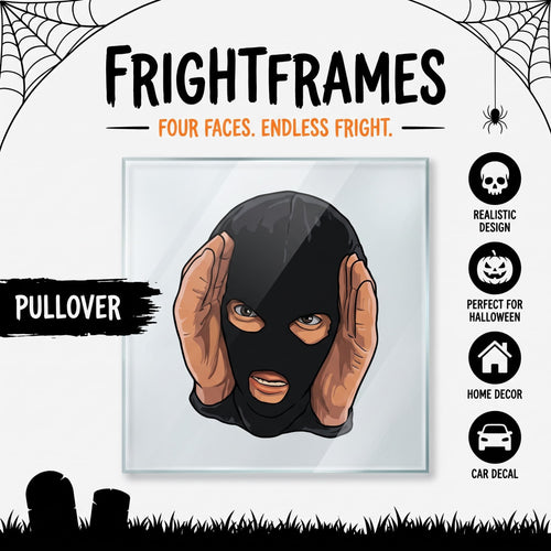 Creepy Peeper Window Prank Decal